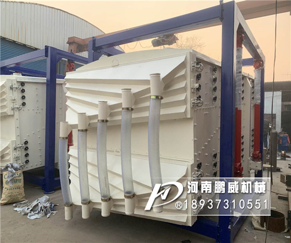 一臺時產50噸70目-120目石英砂馳張沸騰篩分機多少錢一臺？