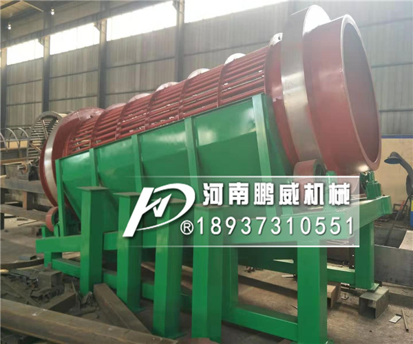 大塊石頭使用棒條滾筒篩篩機安裝角度怎么樣決定？