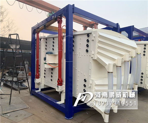 機制砂使用方形搖擺篩料層分布不均勻這么解決？