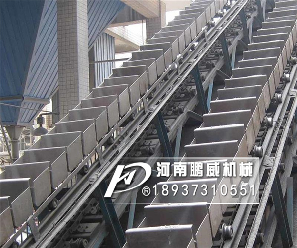 撈坑脫水提升機鏈條和料斗選型及型號參數表