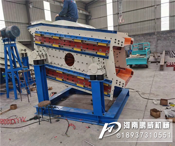 石英砂馳張沸騰篩在篩分過程中篩網的運動軌跡