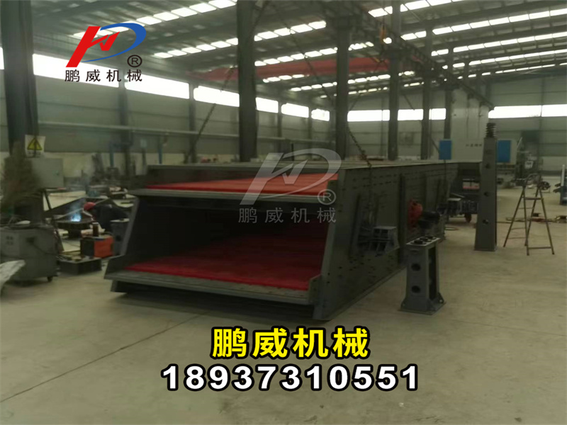 雙層沙石振動篩機